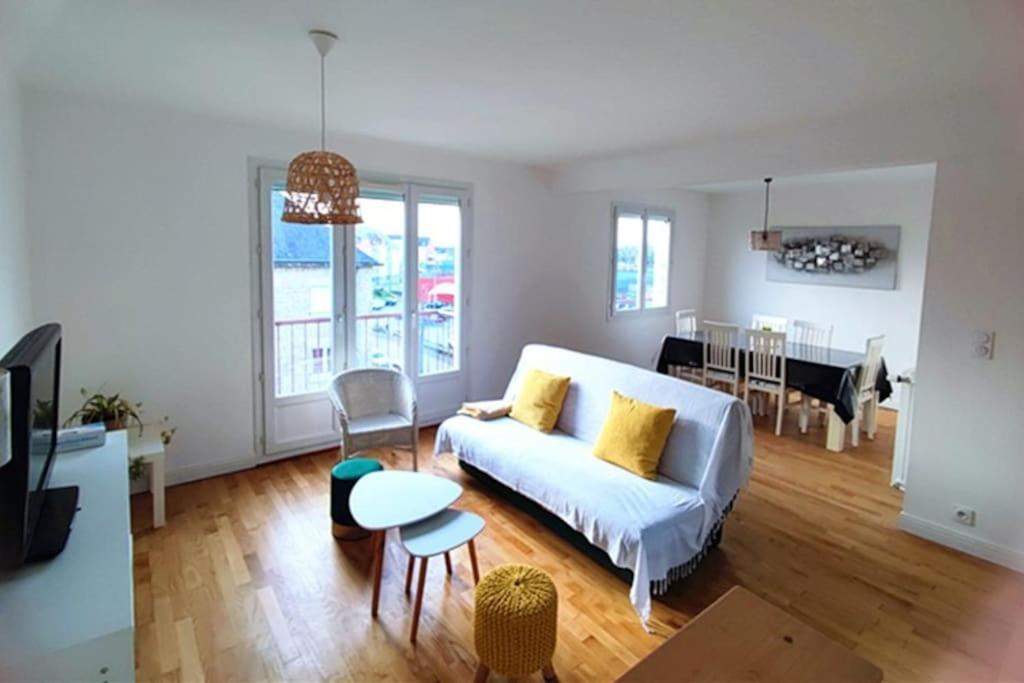 Appartement 76M2 Lumineux Centre Ville Garage Prive 3Ieme Etage Sans Ascenseur Фужер Экстерьер фото